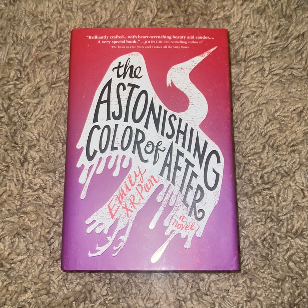 The astonishing color of after book